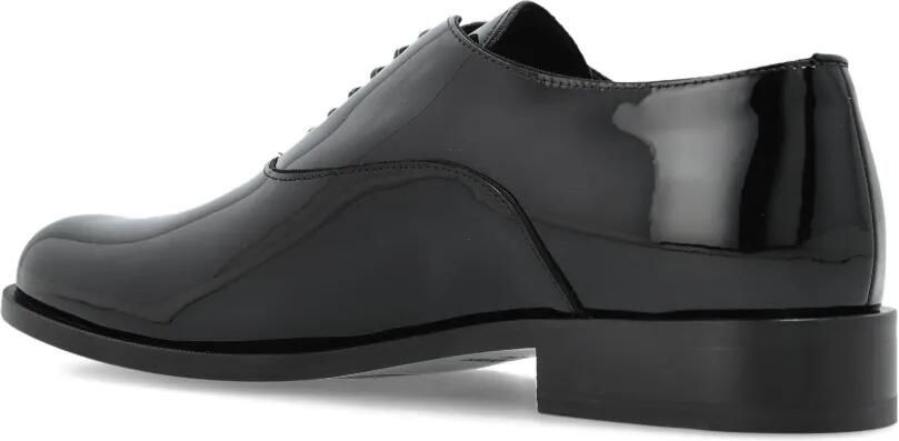 Giorgio Armani Lakleren veterschoenen Zwart - Foto 4