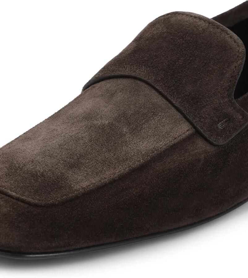Giorgio Armani Leren loafers Bruin - Foto 2