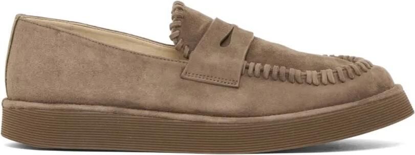 Giorgio Armani Loafers met franjes Beige