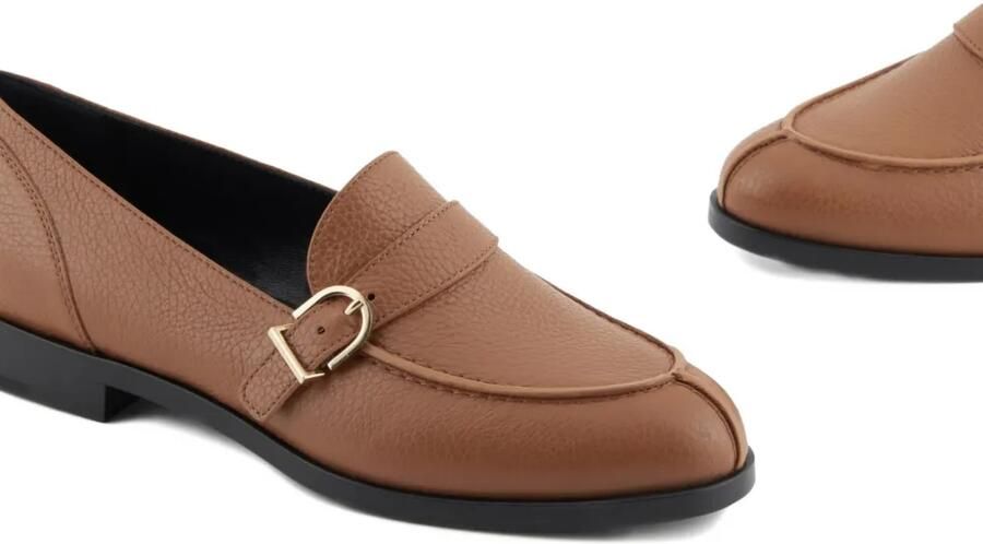 Giorgio Armani Loafers met gesp Bruin - Foto 3
