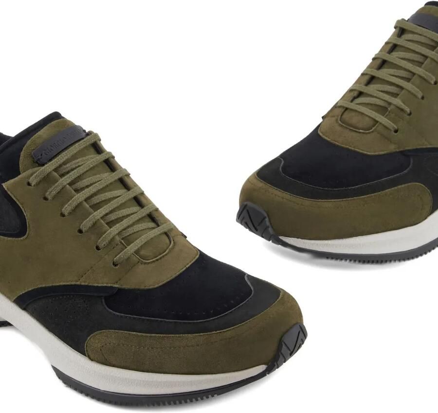 Giorgio Armani Sneakers met vlakken Groen - Foto 2