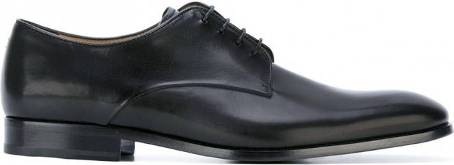 Giorgio Armani classic Derby shoes Zwart