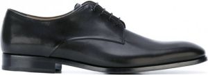 Giorgio Armani klassieke derbyschoenen Zwart