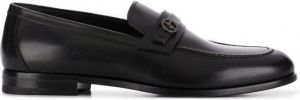 Giorgio Armani klassieke loafers Zwart