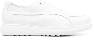 Giorgio Armani Leren sneakers Wit
