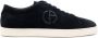 Giorgio Armani Sneakers met logo-reliëf Blauw - Thumbnail 1