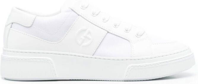 Giorgio Armani Low-top sneakers Wit