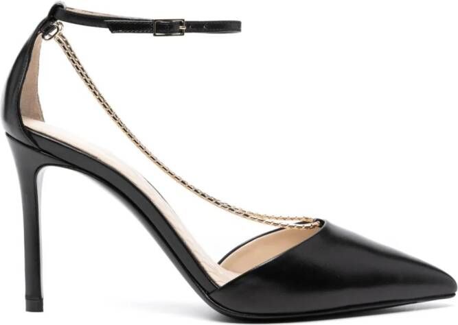 Giorgio Armani Pumps met puntige neus Zwart