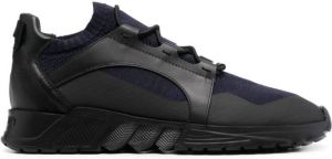 Giorgio Armani Gebreide sneakers Zwart