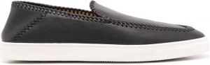 Giorgio Armani Leren espadrilles Blauw
