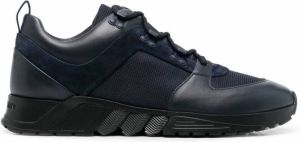 Giorgio Armani Sneakers met contrasterend vlak Blauw