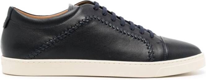 Giorgio Armani Sneakers met gestikt detail Zwart