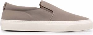 Giorgio Armani Sneakers met plateauzool Beige