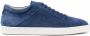 Giorgio Armani Suède sneakers Blauw - Thumbnail 1