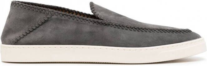 Giorgio Armani Sneakers met detail Grijs