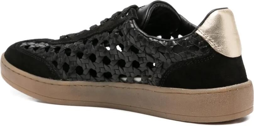 Gioseppo Ijebu geweven leren sneakers Zwart - Foto 3