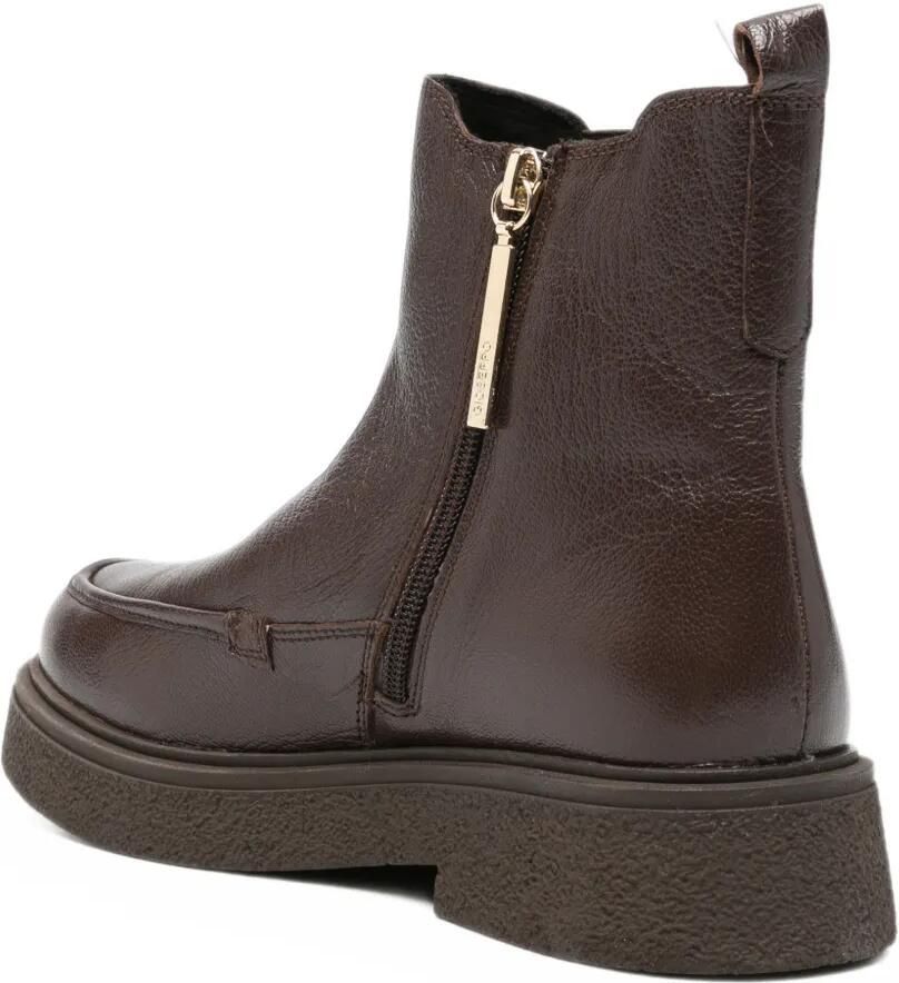 Gioseppo leather ankle boots Bruin - Foto 2