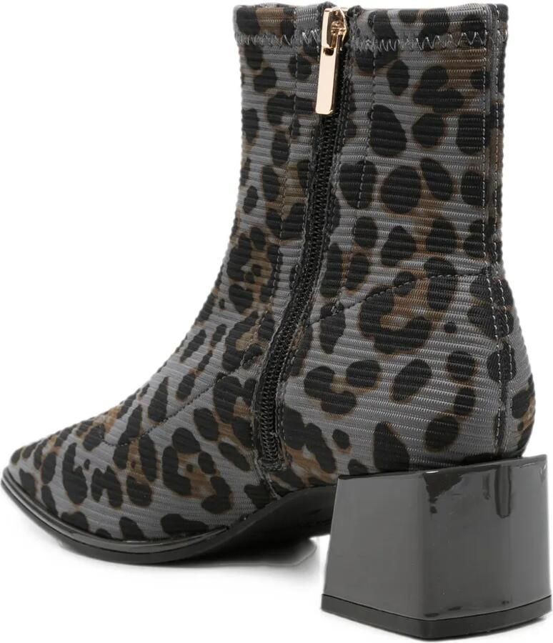 Gioseppo leopard-print ankle boots Grijs - Foto 3