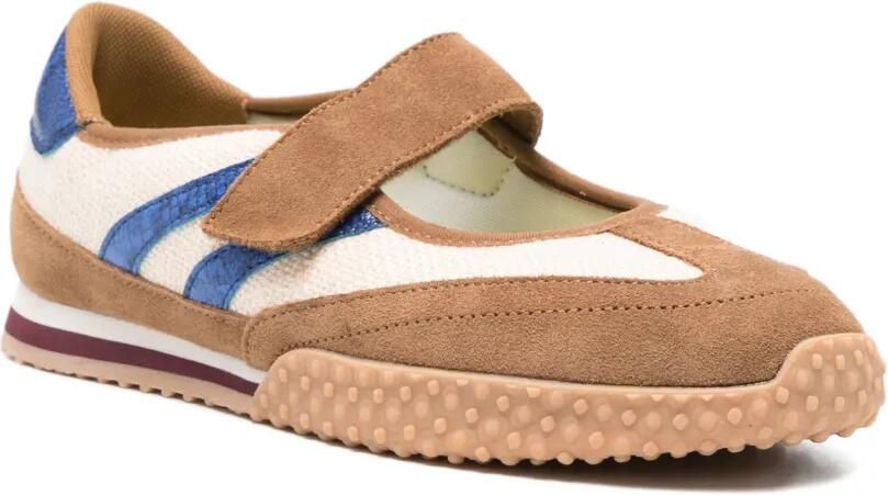 Gioseppo Nionbe leren sneakers met klittenband Beige - Foto 2