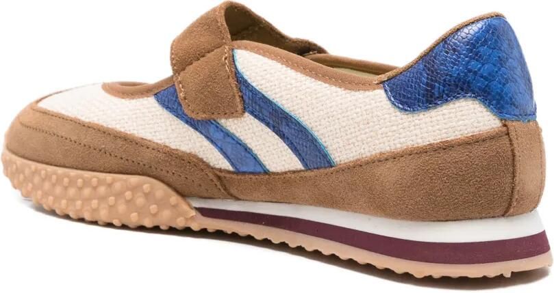 Gioseppo Nionbe leren sneakers met klittenband Beige - Foto 3