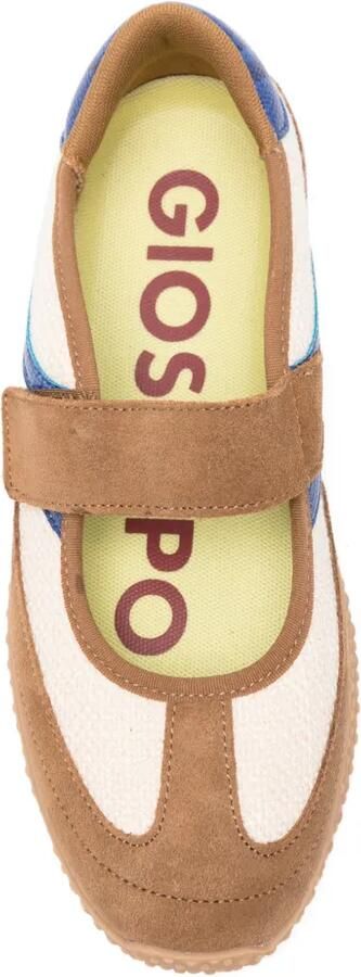 Gioseppo Nionbe leren sneakers met klittenband Beige - Foto 4