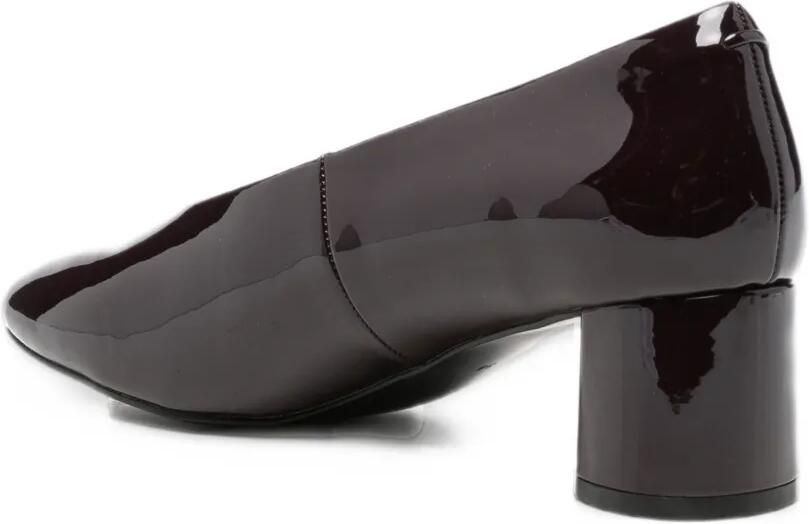 Gioseppo patent-finish block-heel pumps Rood - Foto 2