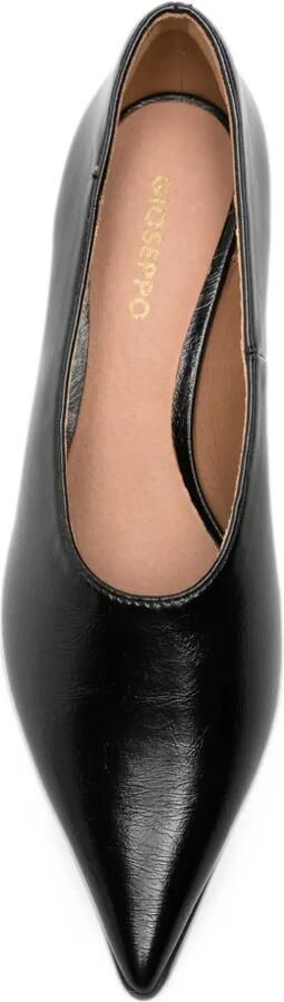 Gioseppo pointed-toe kitten-heel pumps Zwart - Foto 4