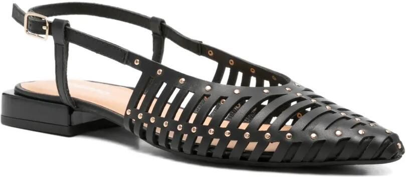 Gioseppo Sandalen met studs Zwart - Foto 3