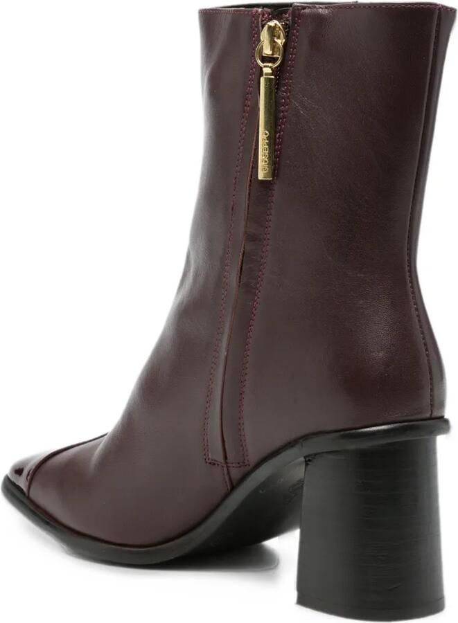 Gioseppo square-toe ankle boots Rood - Foto 2