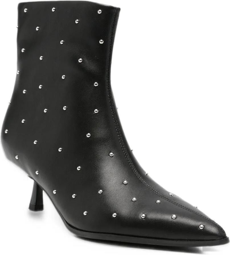 Gioseppo stud-embellished pointed-toe ankle boots Zwart - Foto 2