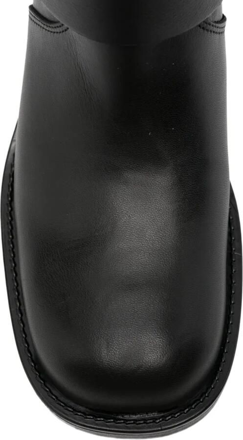 Gisel B Chester buckle-strap boots Zwart - Foto 3