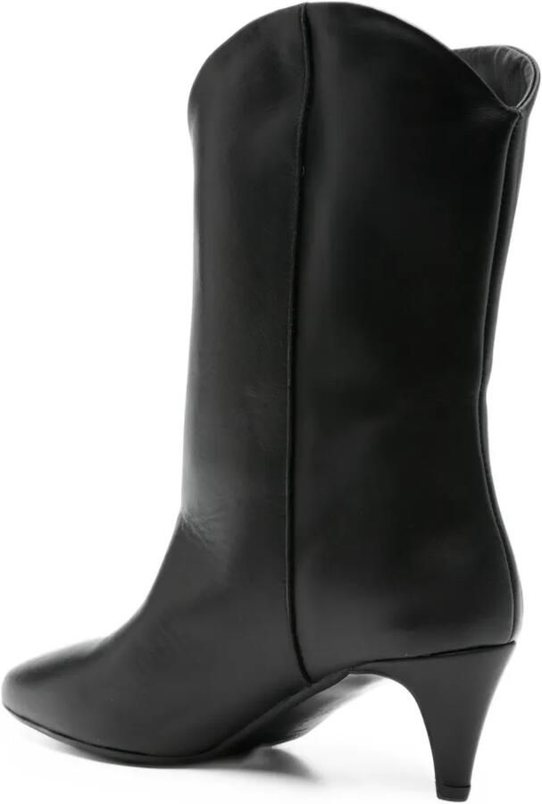 Gisel B Enea leather boots Zwart - Foto 3