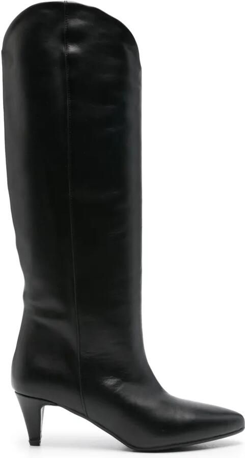Gisel B Gitana knee-high boots Zwart