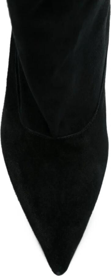 Gisel B Lory suede boots Zwart - Foto 4
