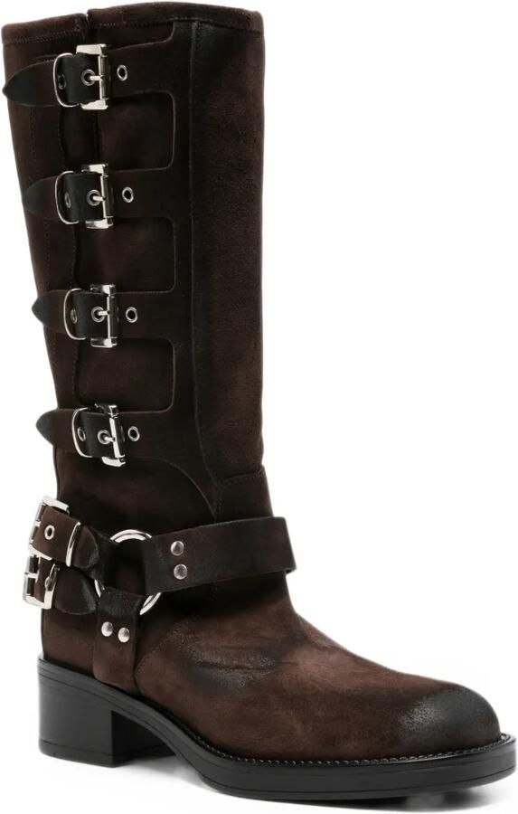 Gisel B Winsor buckled boots Bruin - Foto 2