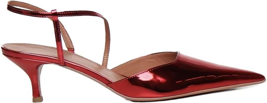 Giuliano Galiano 50 mm Demi pumps Rood
