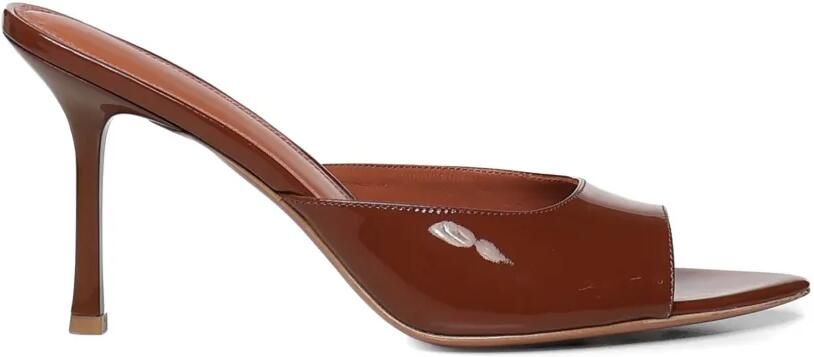 Giuliano Galiano Connie sandalen met open neus Bruin