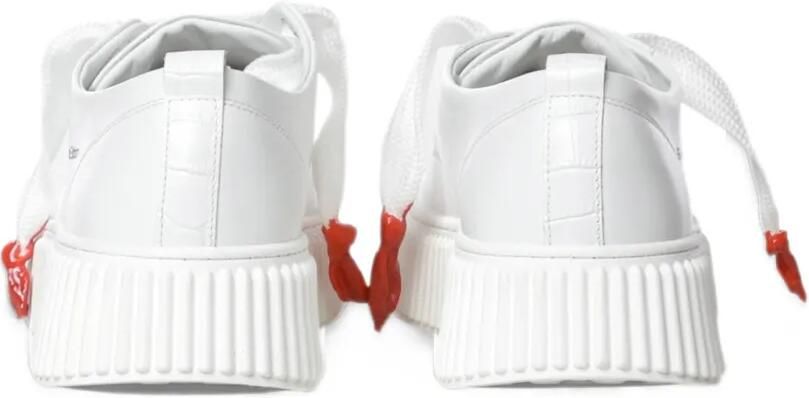 Giuliano Galiano Jumbo chunky-sole leather sneakers Wit - Foto 3