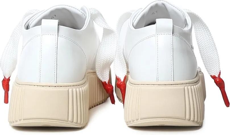 Giuliano Galiano Jumbo low-top leren sneakers Wit - Foto 3