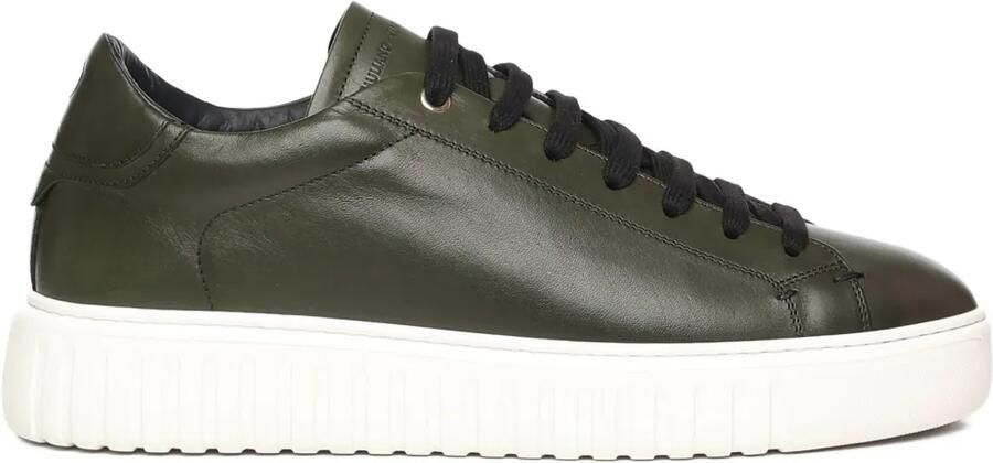 Giuliano Galiano Mars leren sneakers NAPPAMILITARI