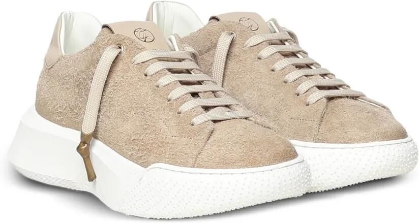 Giuliano Galiano Nemesis suède sneakers Beige - Foto 4