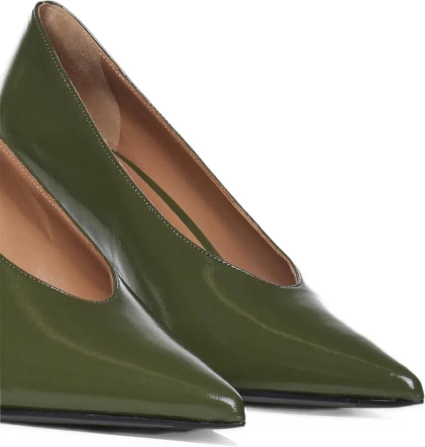 Giuliano Galiano Pumps met puntige neus Groen - Foto 5