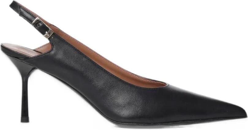 Giuliano Galiano Roxy pointed-toe slingback pumps Zwart