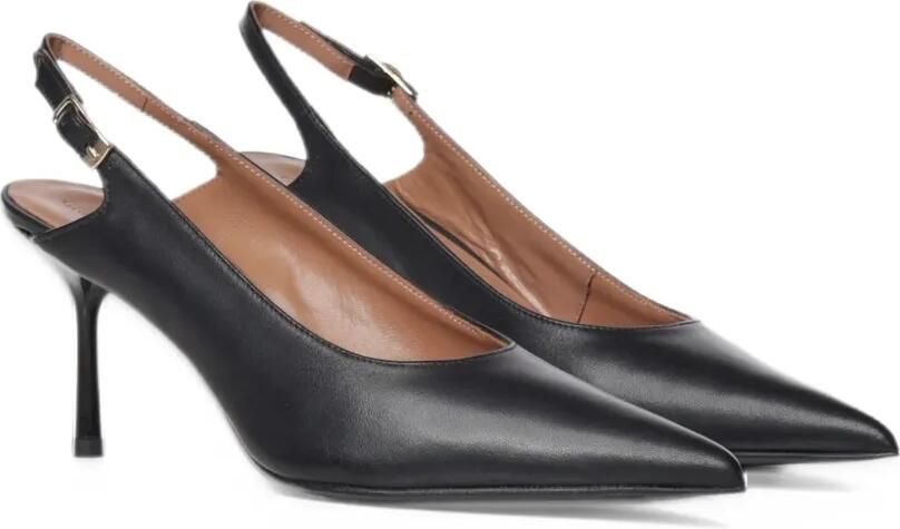 Giuliano Galiano Roxy pointed-toe slingback pumps Zwart - Foto 5