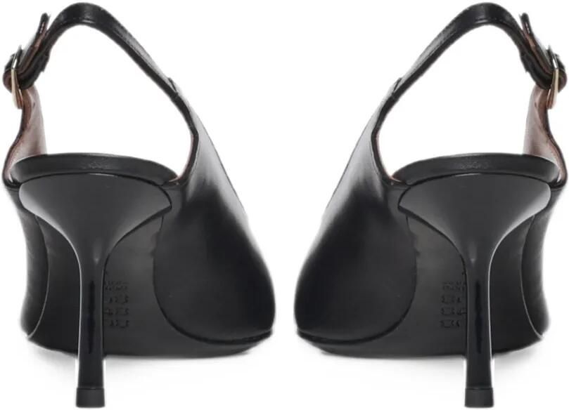 Giuliano Galiano Roxy pointed-toe slingback pumps Zwart - Foto 4