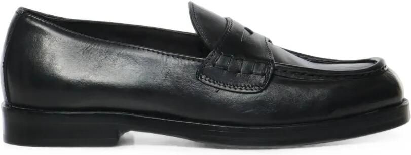 Giuliano Galiano Sally penny loafers Zwart