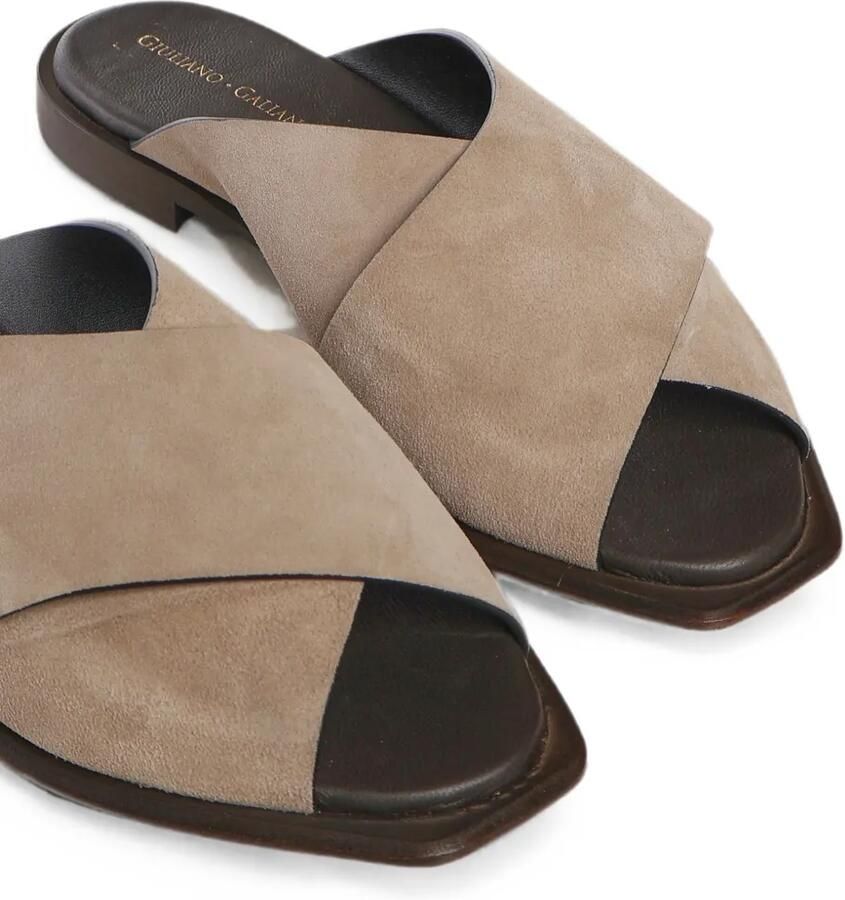 Giuliano Galiano Sandalen met gekruiste bandjes Beige - Foto 2
