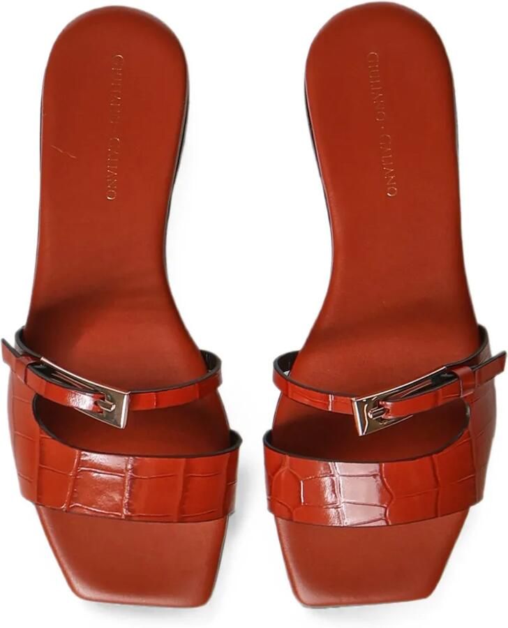 Giuliano Galiano Sandalen met gesp Rood - Foto 3