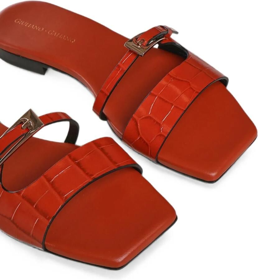 Giuliano Galiano Sandalen met gesp Rood - Foto 2