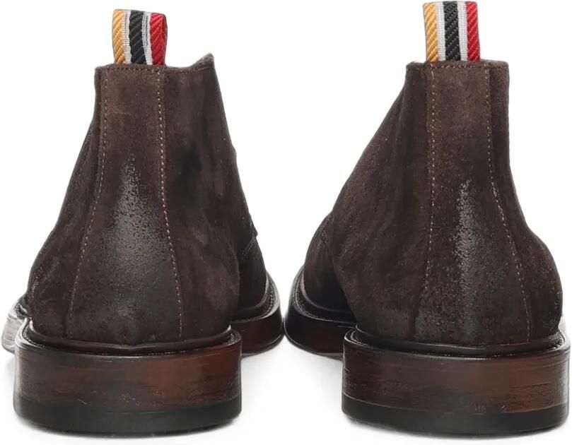 Giuliano Galiano Suède desert boots Bruin